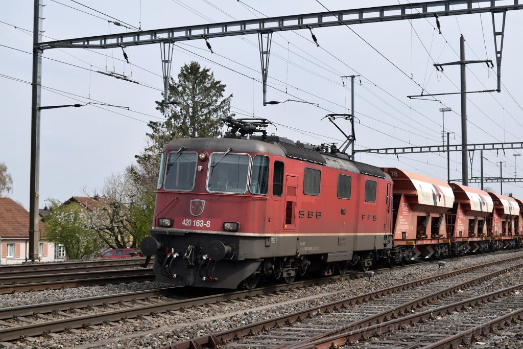 5411-0012-160419.jpg - Re 4/4" 11163 (Re 420.163-8) / Rümlang 16.4.2019