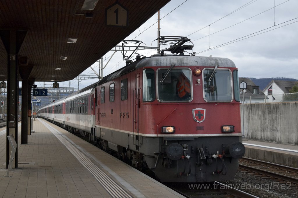 7869-0016-200222.jpg - SBB-CFF Re 4/4'' 11164 (Re 420.164-6)  (Re 91 85 4 420 164-6 CH-SBB) / Lenzburg 20.2.2022