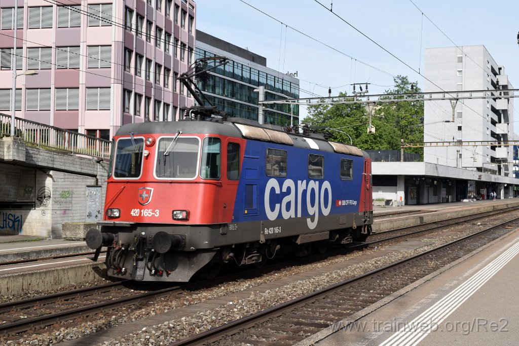 4511-0047-080617.jpg - SBBC Re 420.165-3 / Zürich-Altstetten 8.6.2017