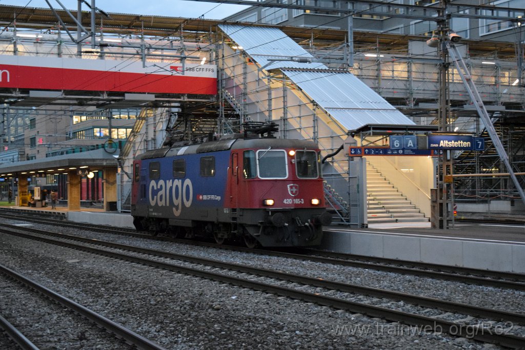 5191-0047-071118.jpg - SBBC Re 420.165-3 (Re 91 85 4 420 165-3 CH-SBBC) / Zürich-Altstetten 7.11.2018