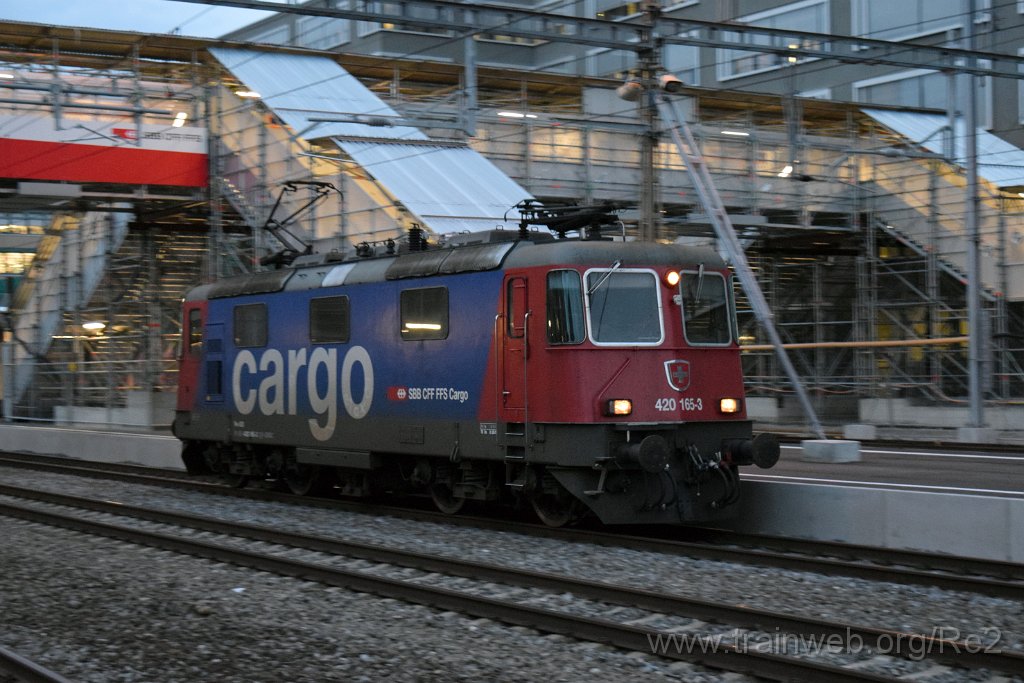 5191-0049-071118.jpg - SBBC Re 420.165-3 (Re 91 85 4 420 165-3 CH-SBBC) / Zürich-Altstetten 7.11.2018