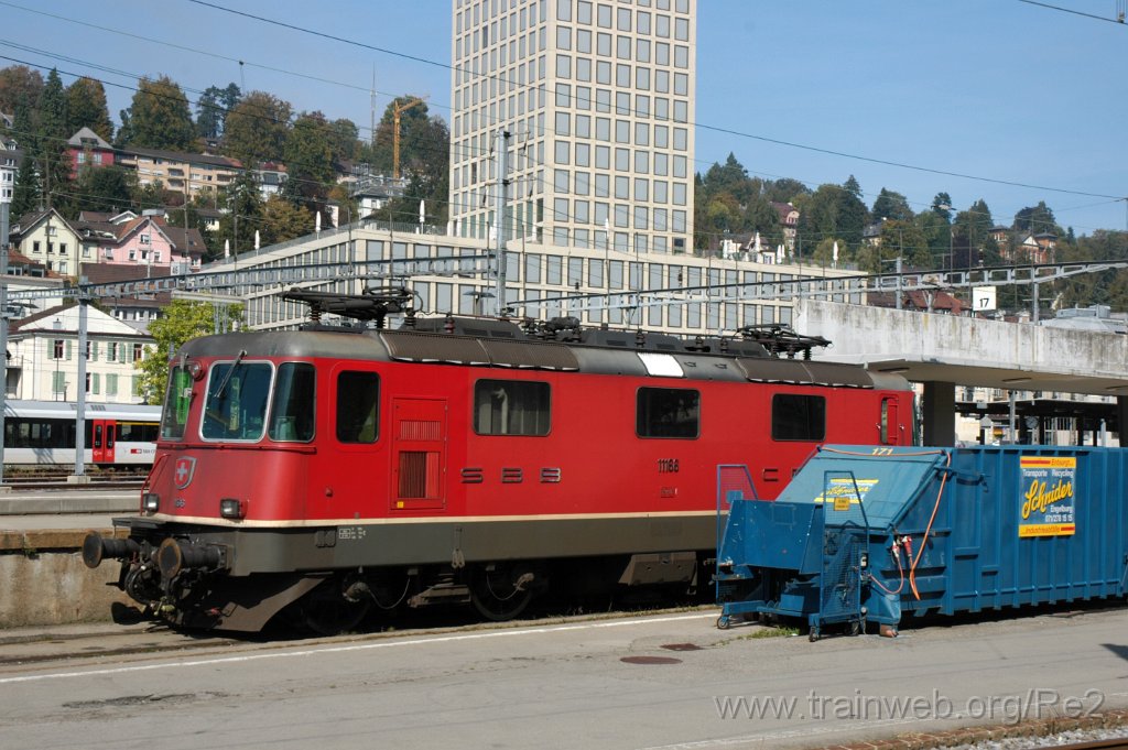 3302-0033-280914.jpg - SBB-CFF Re 4/4'' 11166 / St.Gallen HB 28.9.2014