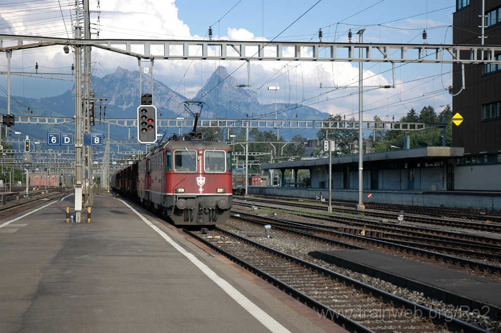 2914-0003-160813.jpg - SBB-CFF Re 4/4'' 11167 + SBB-CFF Re 4/4''' 11367 / Arth-Goldau 16.8.2013