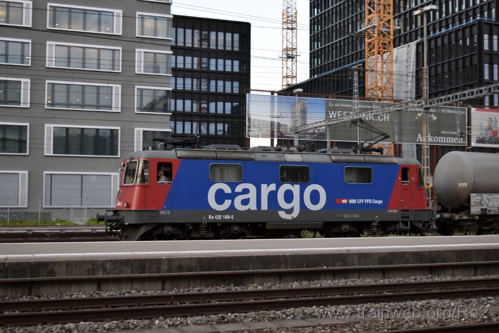 4122-0019-310816.jpg - SBBC Re 420.169-5 / Zürich-Altstetten 31.8.2016