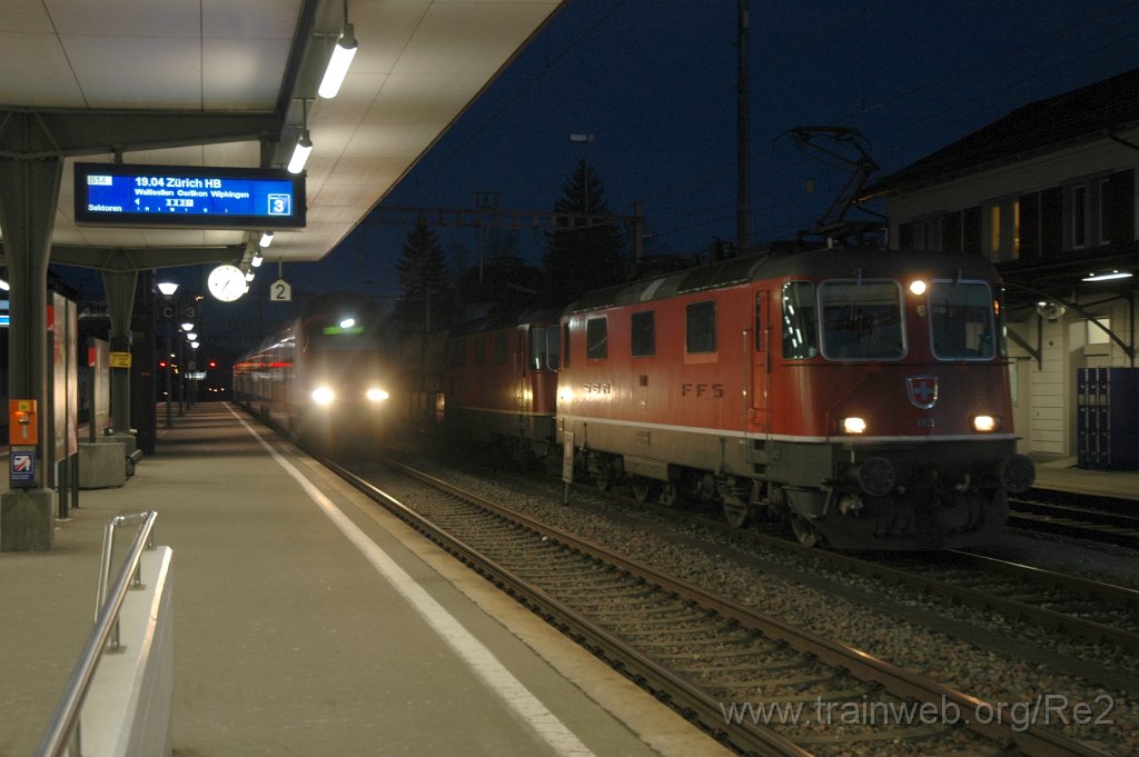 2732-0033-190313.jpg - SBB-CFF Re 4/4'' 11171 + SBB-CFF Re 4/4'' 11245 + SBB-CFF RABe 514.009-0 / RBe 514.409-2 / Dübendorf 19.3.2013