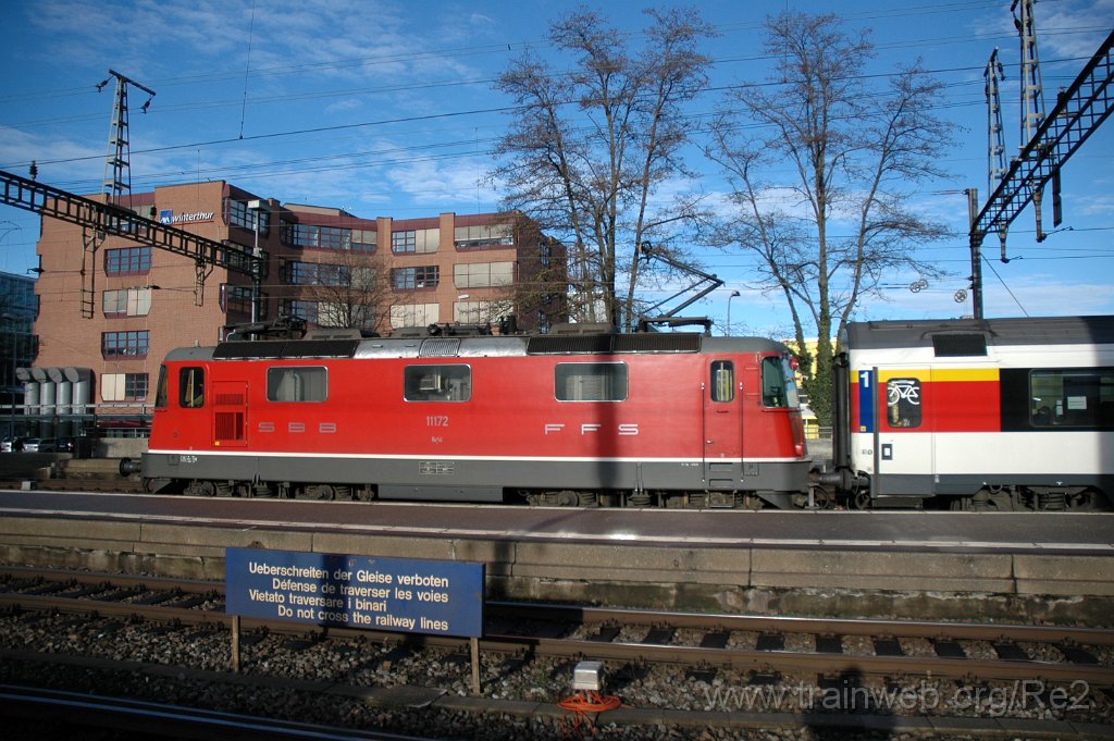 2293-0050-030112.jpg - SBB-CFF Re 4/4'' 11172 / Zürich-Oerlikon 3.1.2012