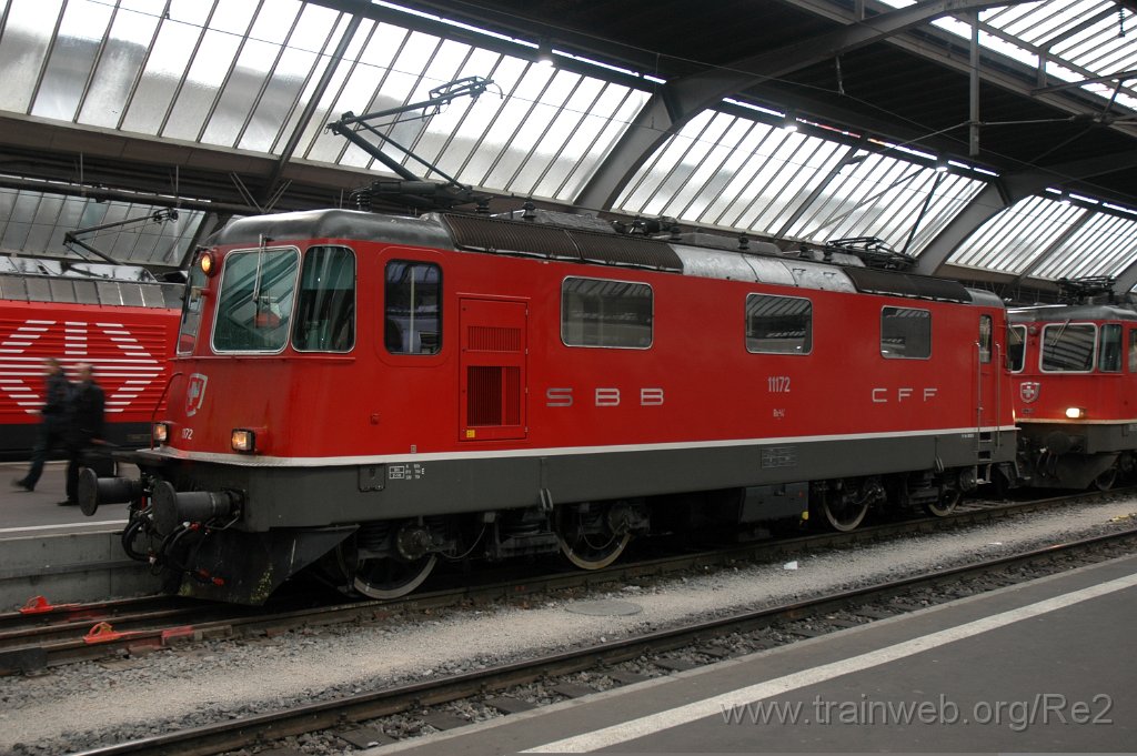 2740-0047-080413.jpg - SBB-CFF Re 4/4'' 11172 / Zürich HB 8.4.2013