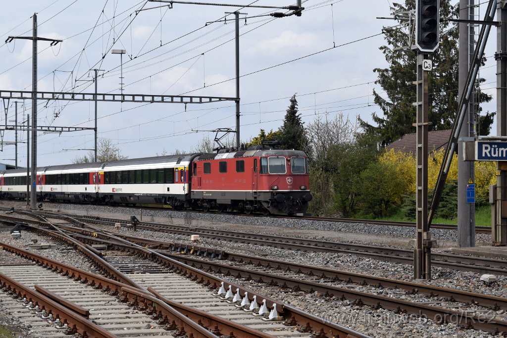 5410-0011-160419.jpg - SBB-CFF Re 4/4'' 11172 (Re 420.172-9)  (Re 91 85 4 420 172-9 CH-SBB) / Rümlang 16.4.2019