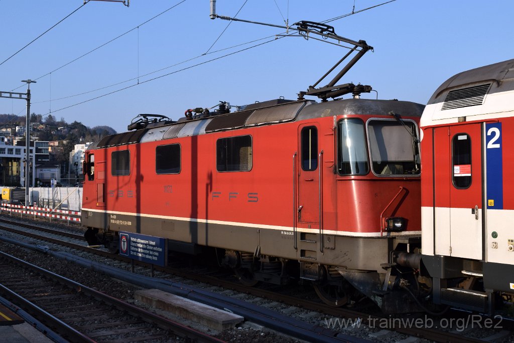 7884-0040-060322.jpg - SBB-CFF Re 4/4'' 11172 (Re 420.172-9)  (Re 91 85 4 420 172-9 CH-SBB) / Lugano 6.3.2022