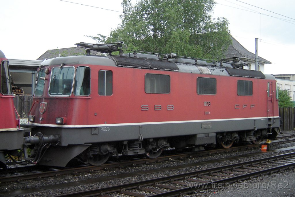 1363-0019-100707.jpg - SBB-CFF Ref 4/4'' 11173 / Hinwil 10.7.2007