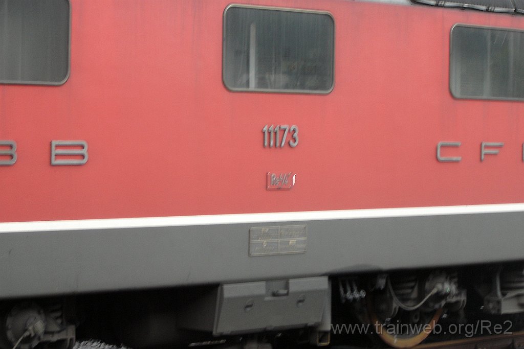 1363-0021-100707.jpg - SBB-CFF Ref 4/4'' 11173 / Hinwil 10.7.2007