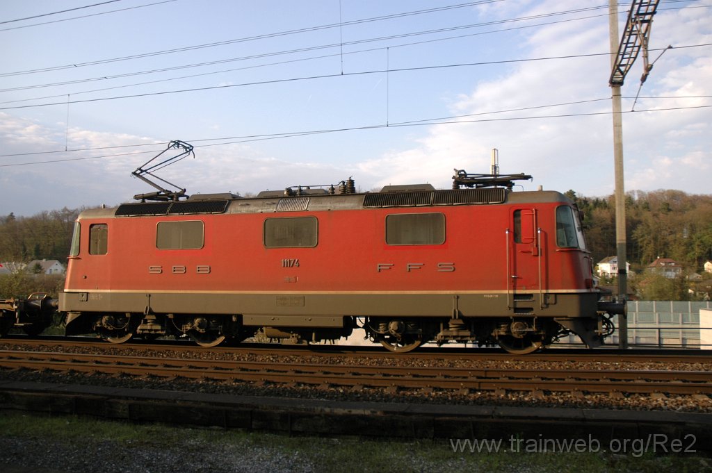 2770-0018-180413.jpg - SBB-CFF Re 4/4'' 11174 / Killwangen-Spreitenbach 18.4.2013