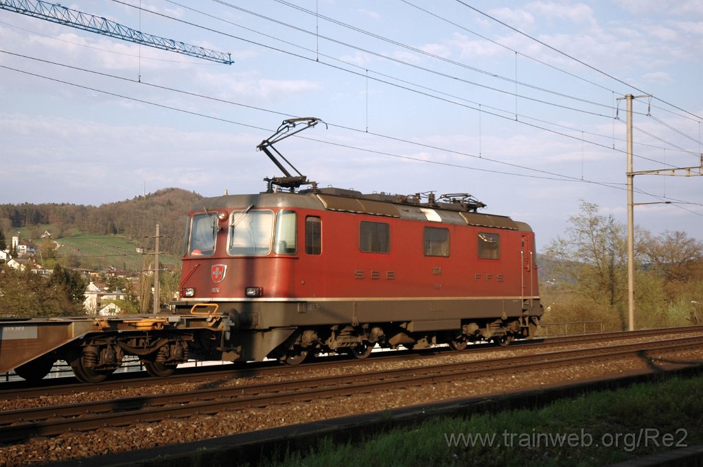 2770-0021-180413.jpg - SBB-CFF Re 4/4'' 11174 / Killwangen-Spreitenbach 18.4.2013