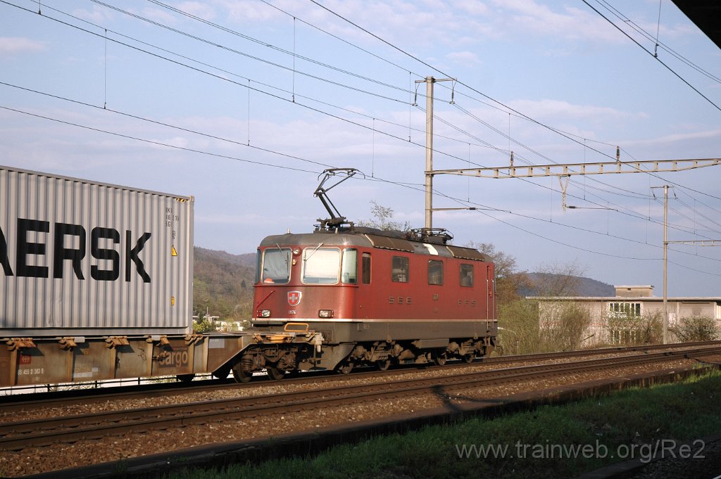 2770-0024-180413.jpg - SBB-CFF Re 4/4'' 11174 / Killwangen-Spreitenbach 18.4.2013