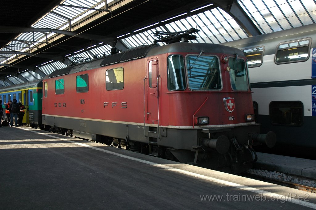1617-0045-210209.jpg - SBB-CFF Ref 4/4'' 11175 / Zürich HB 21.2.2009