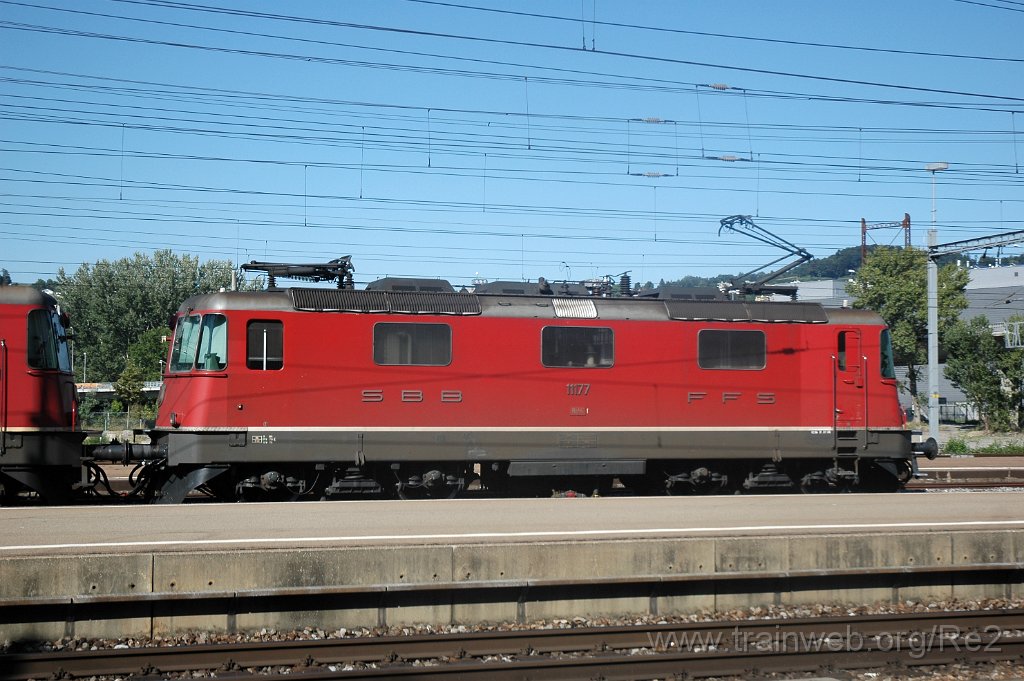 1544-0038-270808.jpg - SBB-CFF Ref 4/4'' 11177 / Zürich-Altstetten 27.8.2008