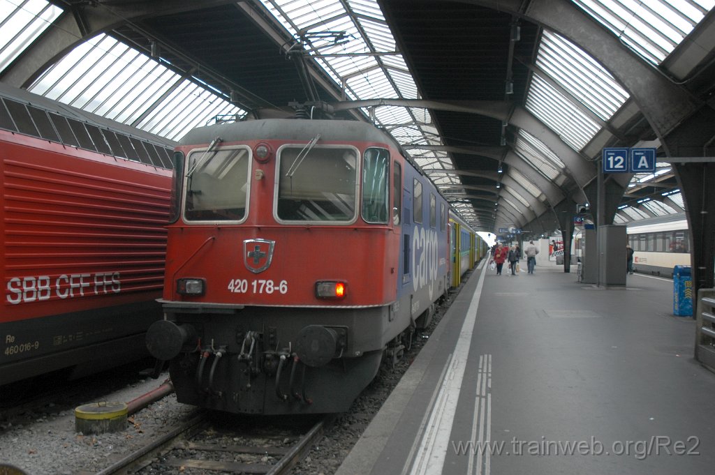 1799-0004-211109.jpg - SBBC Re 420.178-6 / Zürich HB 21.11.2009