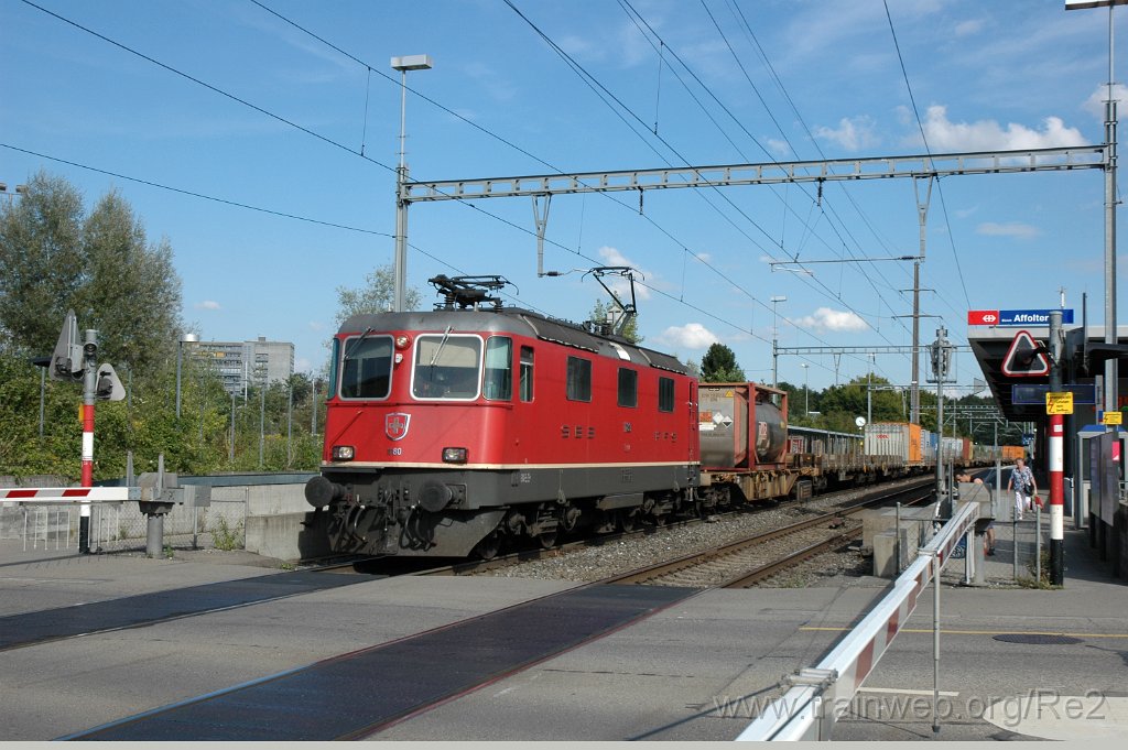 2164-0025-120811.jpg - SBB-CFF Re 4/4'' 11180 / Zürich-Affoltern 12.8.2011