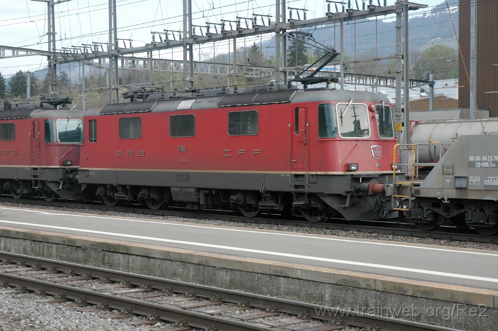 2776-0039-260413.jpg - SBB-CFF Re 4/4'' 11180 / Arth-Goldau 26.4.2013