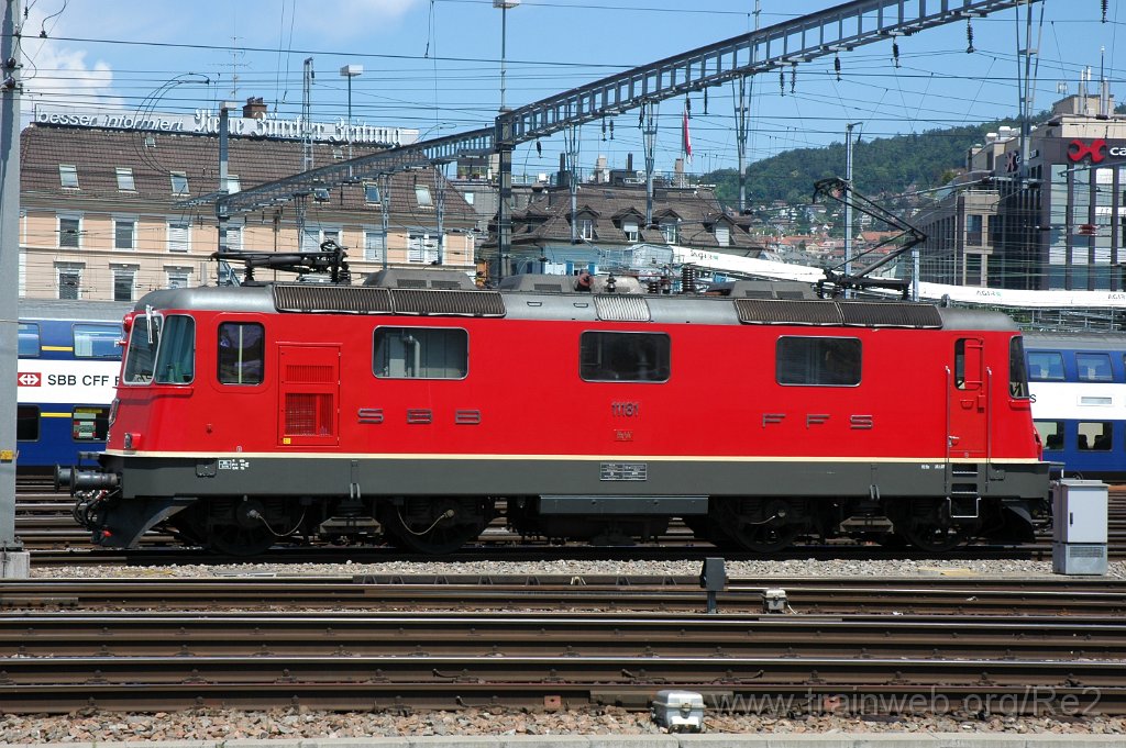 1691-0050-040709.jpg - SBB-CFF Re 4/4'' 11181 / Zürich HB 4.7.2009