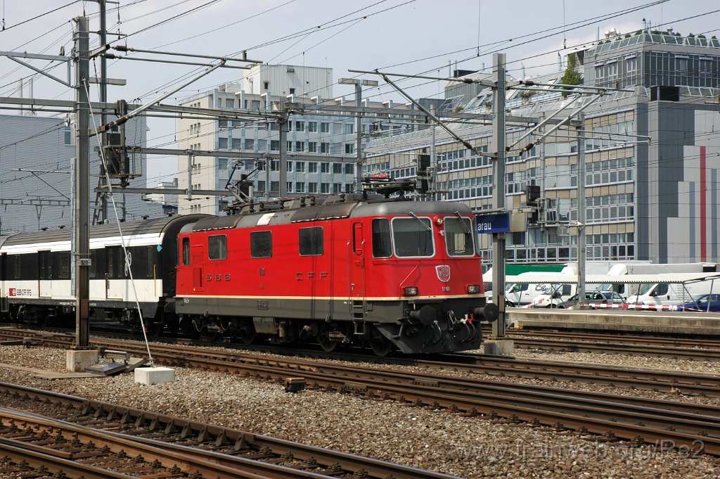 1943-0007-220710.jpg - SBB-CFF Re 4/4'' 11181 / Aarau 22.7.2010