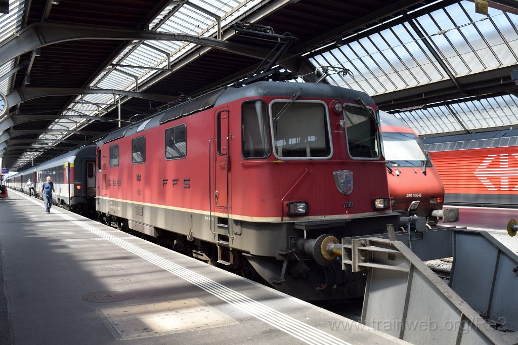 5107-0031-240718.jpg - Re 4/4" 11181 (Re 420.181-0) / Zürich HB 24.7.2018