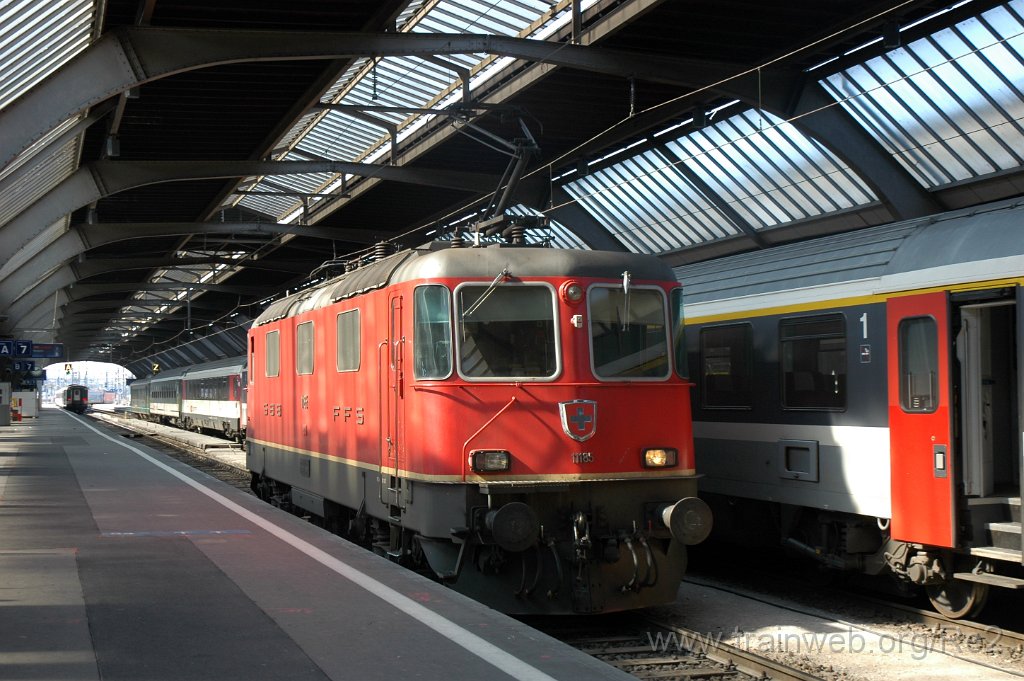 1634-0012-210309.jpg - SBB-CFF Re 4/4'' 11185 / Zürich HB 21.3.2009