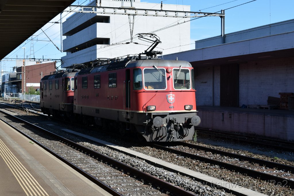 4019-0025-180716.jpg - SBB-CFF Re 4/4'' 11185 + SBB-CFF Re 4/4'' 11319 / Killwangen-Spreitenbach 18.7.2016