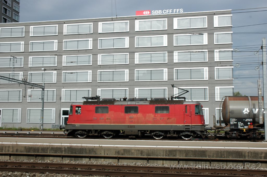 3322-0039-081014.jpg - SBB-CFF Re 4/4'' 11187 / Zürich-Altstetten 8.10.2014