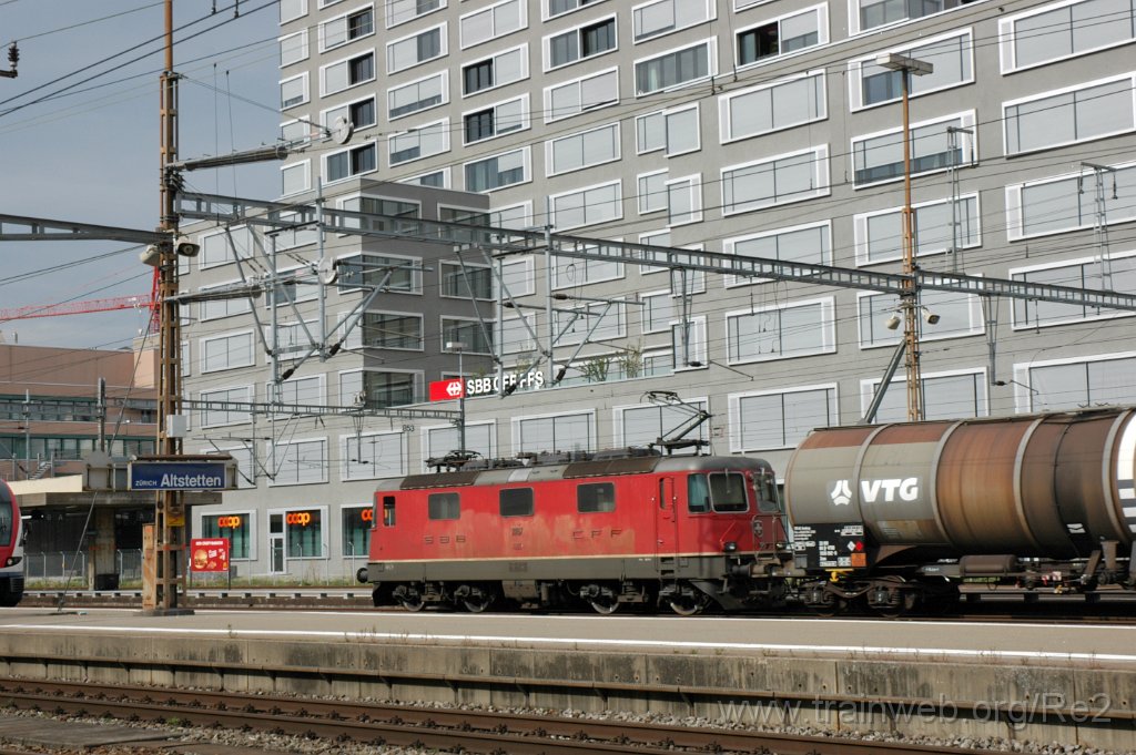 3322-0041-081014.jpg - SBB-CFF Re 4/4'' 11187 / Zürich-Altstetten 8.10.2014