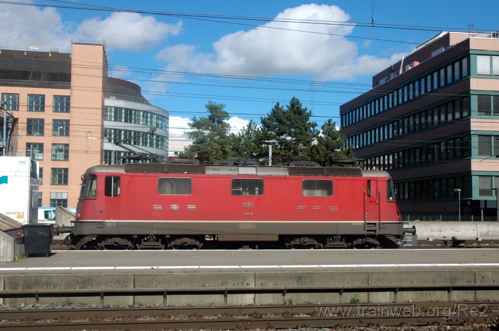 3370-0049-171014.jpg - SBB-CFF Re 4/4'' 11189 / Zürich-Altstetten 17.10.2014