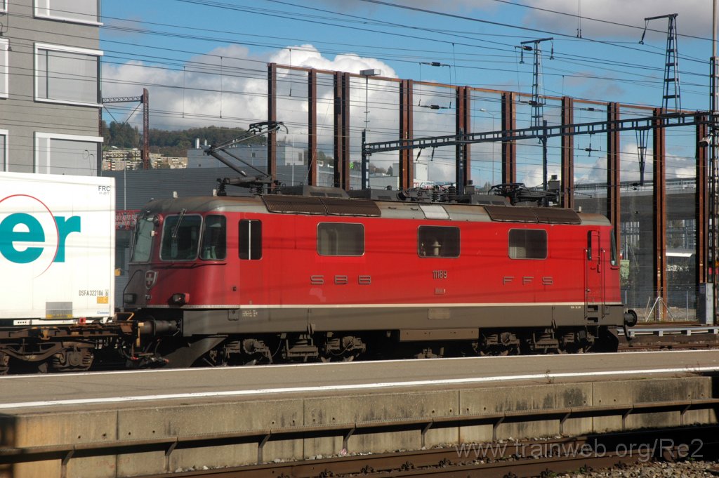 3371-0018-171014.jpg - SBB-CFF Re 4/4'' 11189 / Zürich-Altstetten 17.10.2014