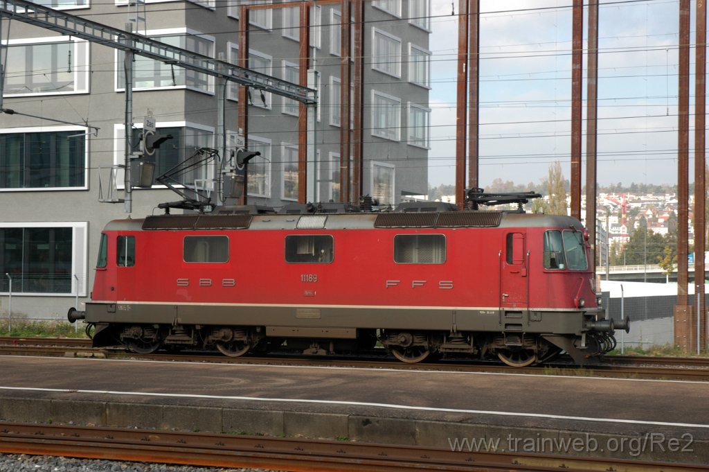 3380-0026-281014.jpg - SBB-CFF Re 4/4'' 11189 / Zürich-Altstetten 28.10.2014