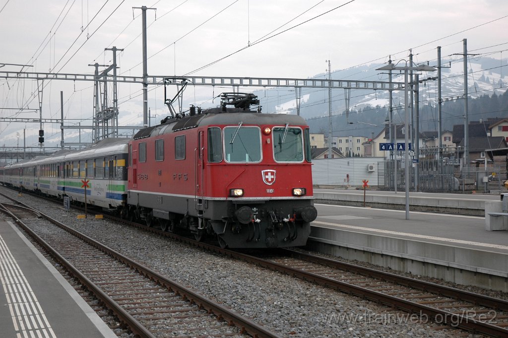 2735-0006-230313.jpg - SBB-CFF Re 4/4'' 11191 / Wattwil 23.3.2013