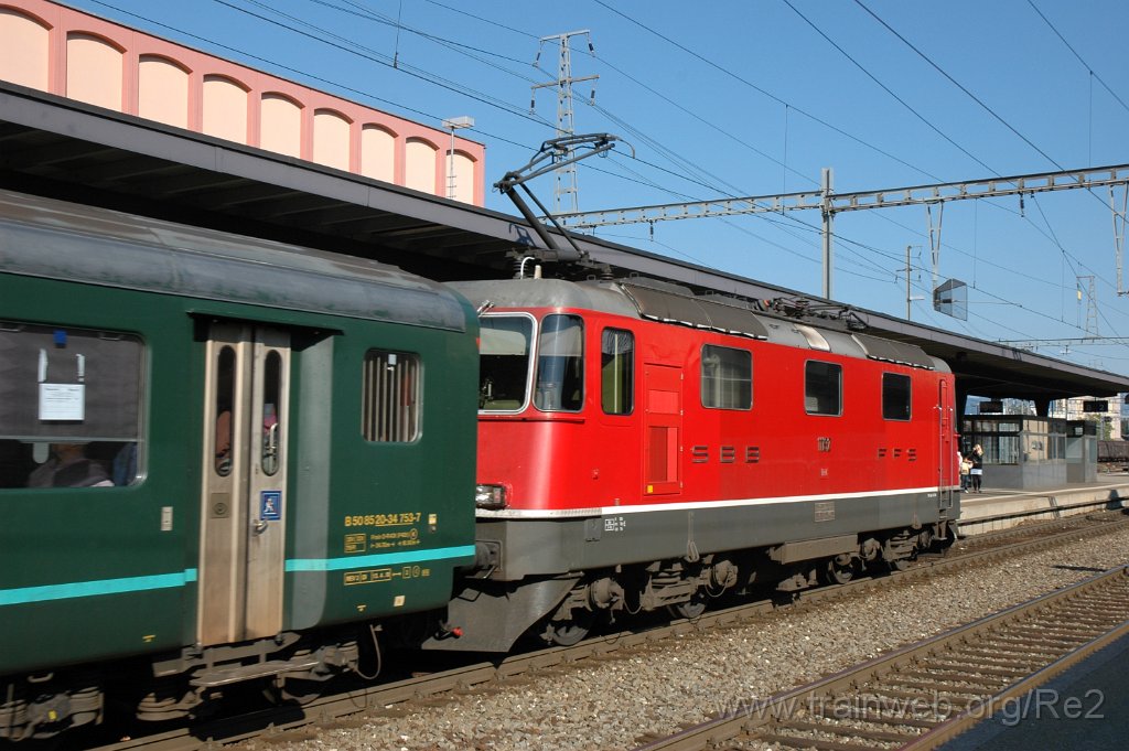 2614-0012-140912.jpg - SBB-CFF Re 4/4'' 11192 / St.Margrethen 14.9.2012