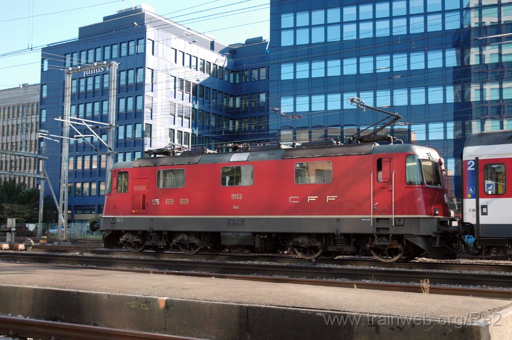 3265-0042-160914.jpg - SBB-CFF Re 4/4'' 11193 / Zürich-Altstetten 16.9.2014