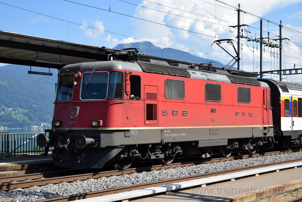 4131-0006-120916.jpg - SBB-CFF Re 4/4'' 11193 (Re 420.193-5)  (Re 91 85 4 420 193-5 CH-SBB) / Immensee 12.9.2016