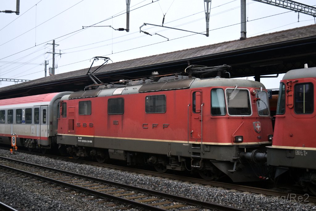 8250-0046-311022.jpg - SBB-CFF Re 4/4'' 11193 (Re 420.193-5)  (Re 91 85 4 420 193-5 CH-SBB) / Pfäffikon SZ 31.10.2022