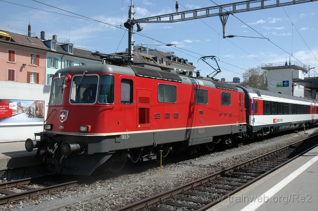 2365-0035-270412.jpg - SBB-CFF Re 4/4'' 11194 / Zürich HB 27.4.2012