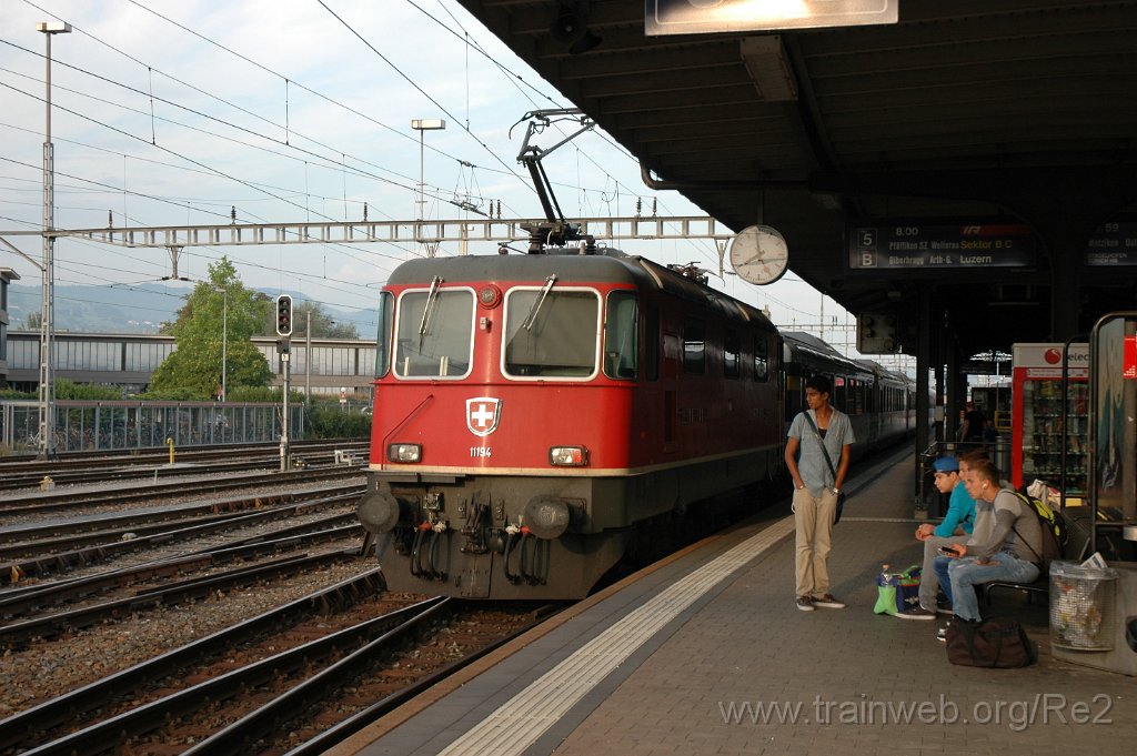 2922-0036-230813.jpg - SBB-CFF Re 4/4'' 11194 / Rapperswil 23.8.2013