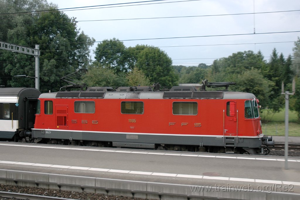 2511-0019-250712.jpg - SBB-CFF Re 4/4'' 11195 / Glanzenberg 25.7.2012