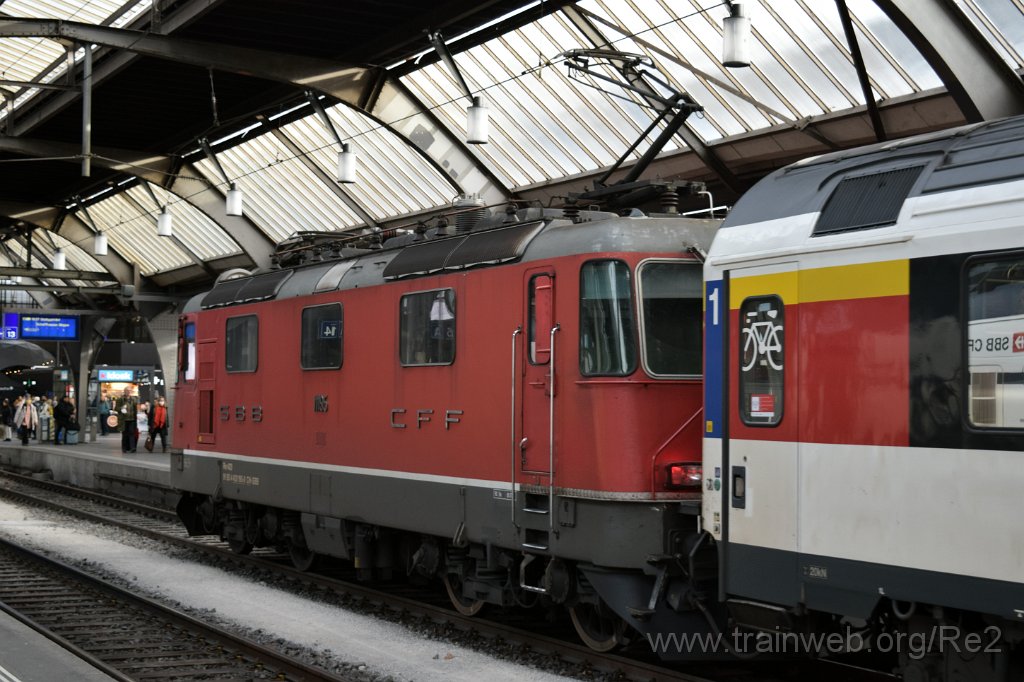 7870-0043-200222.jpg - SBB-CFF Re 4/4'' 11195 (Re 420.195-0)  (Re 91 85 4 420 195-0 CH-SBB) / Zürich HB 20.2.2022