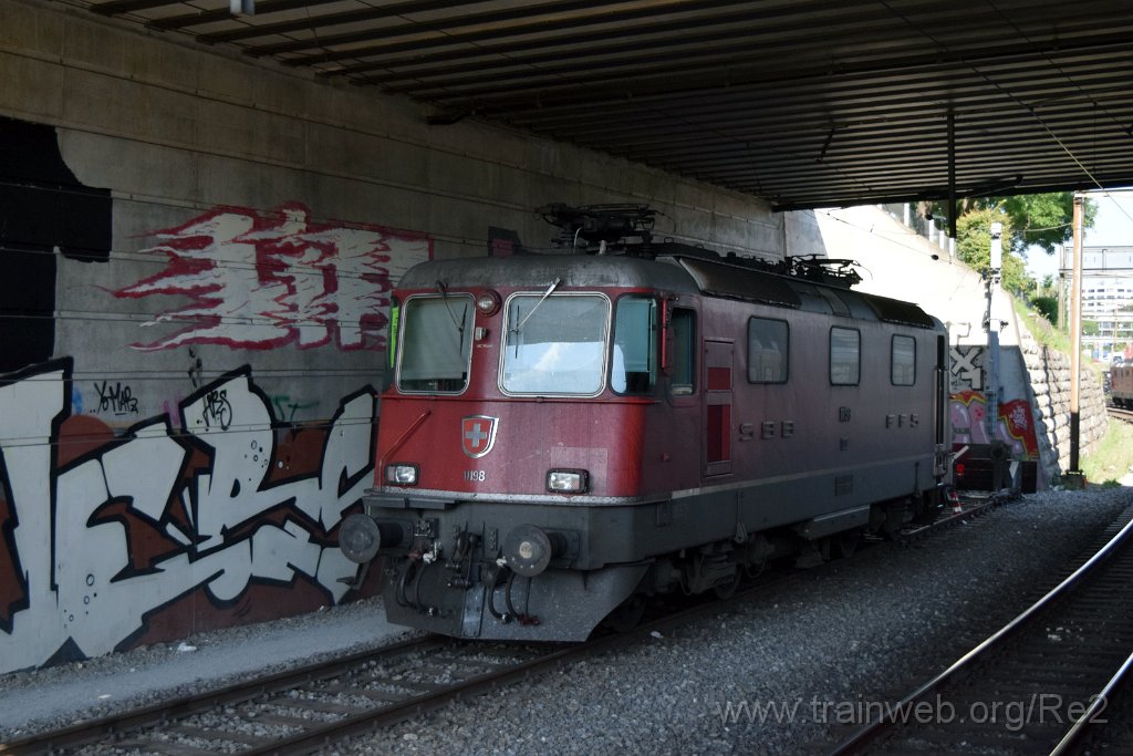 3998-0035-100716.jpg - SBB-CFF Re 4/4'' 11198 (Re 420.198-4)  (Re 91 85 4 420 198-4 CH-SBB) / Basel 10.7.2016