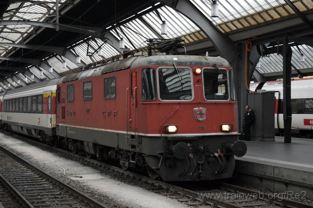 8278-0048-131122.jpg - SBB-CFF Re 4/4'' 11199 (Re 420.199-2)  (Re 91 85 4 420 199-2 CH-SBB) / Zürich HB 13.11.2022
