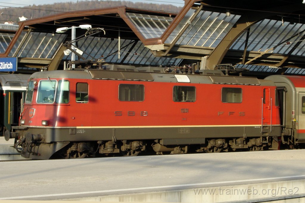 1023-0007-190305.jpg - SBB-CFF Re 4/4'' 11201 / Zürich HB 19.3.2005