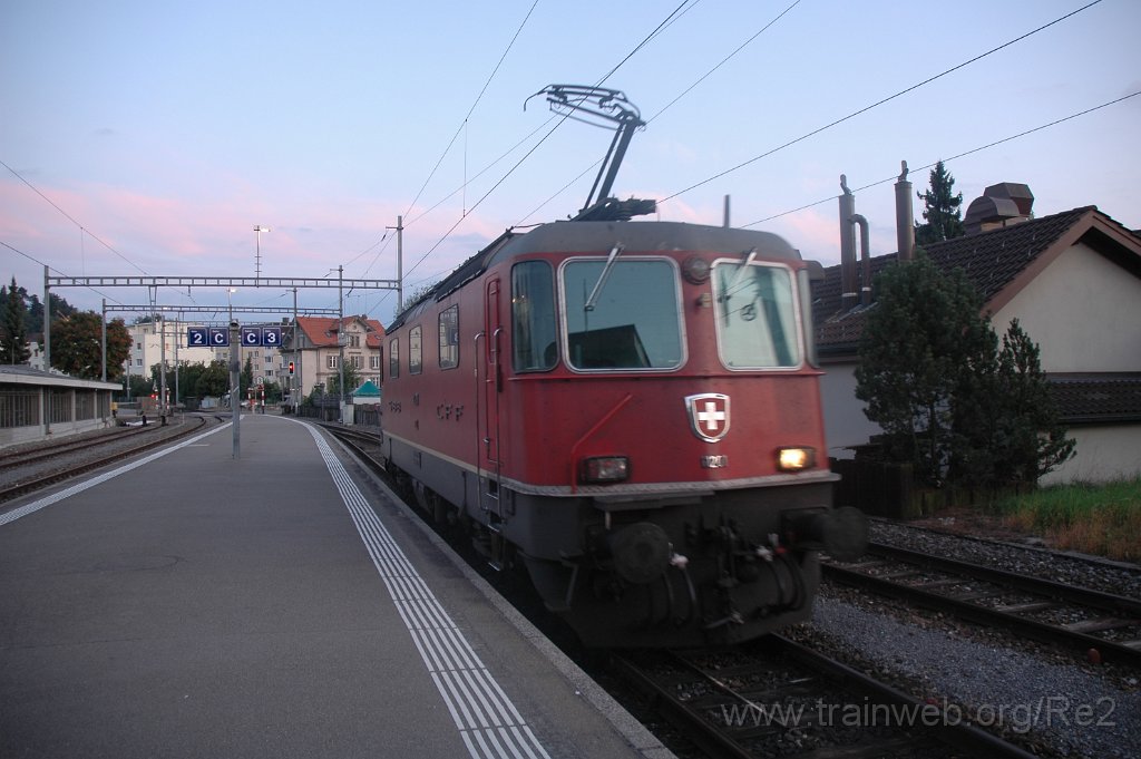 1564-0044-200908.jpg - SBB-CFF Re 4/4'' 11201 / Hinwil 20.9.2008