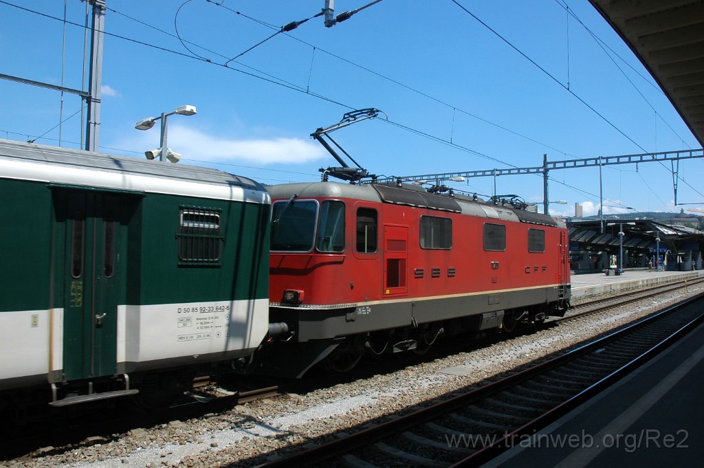 1690-0014-040709.jpg - SBB-CFF Re 4/4'' 11201 / Zürich HB 4.7.2009