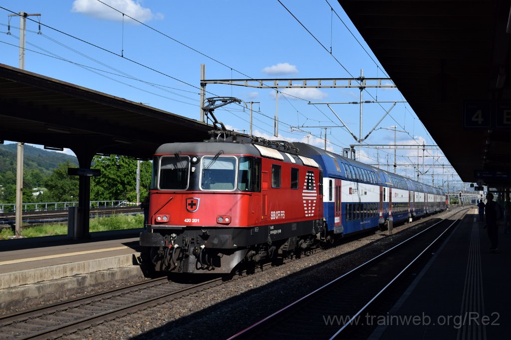 4984-0045-240518.jpg - SBB-CFF Re 420.201-6 (Re 91 85 4 420 201-6 CH-SBB) / Killwangen-Spreitenbach 24.5.2018