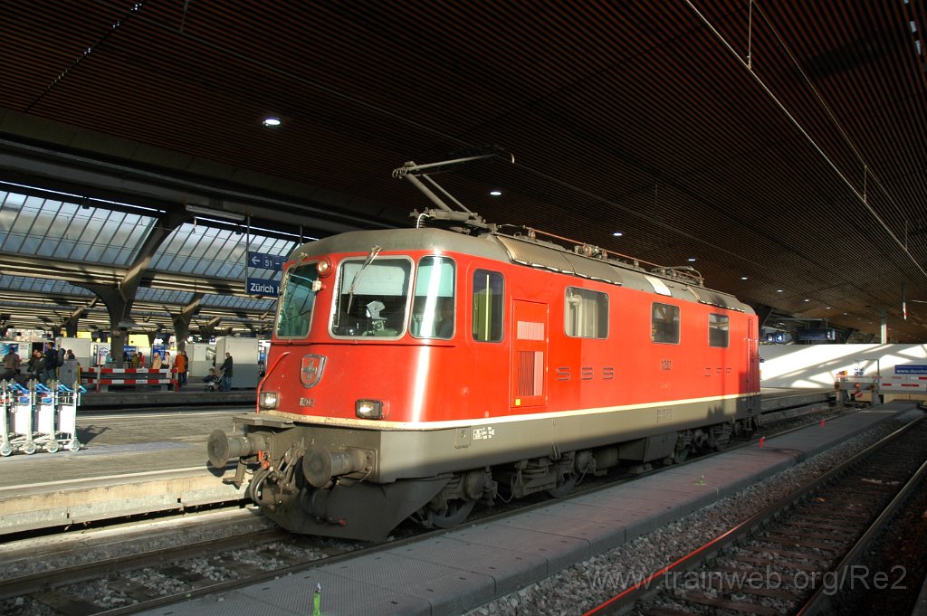 1618-0021-210209.jpg - SBB-CFF Re 4/4'' 11202 / Zürich HB 21.2.2009