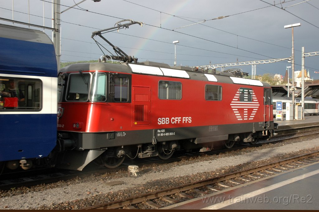 2389-0027-090512.jpg - SBB-CFF Re 420.203-2 (Re 91 85 4 420 203-2 CH-SBB) / Zürich HB 9.5.2012